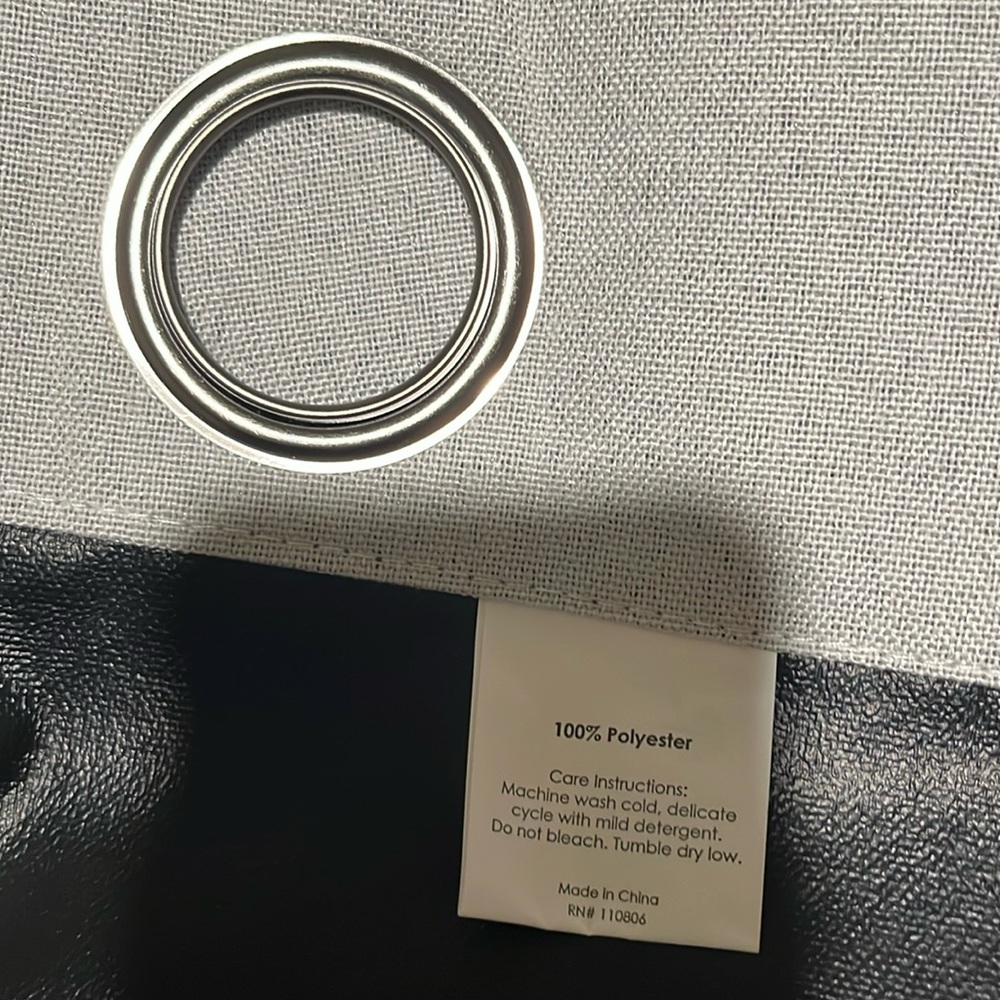 Grey curtain 78 X35 2 of them